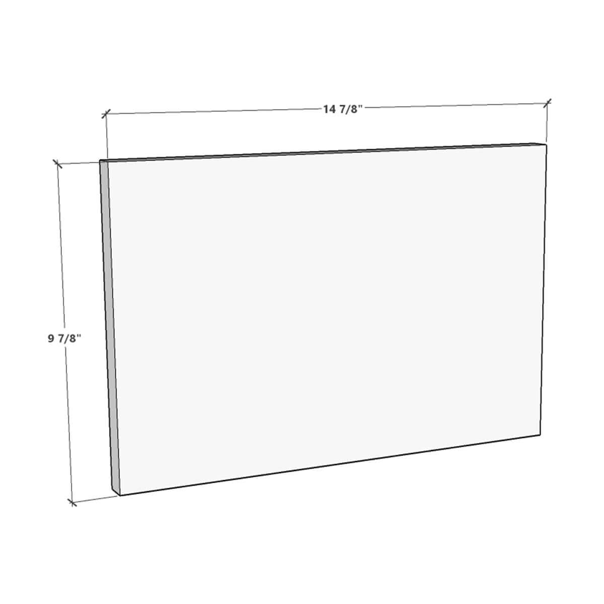IKEA Replacement Doors 15" Wide Drawer Fronts