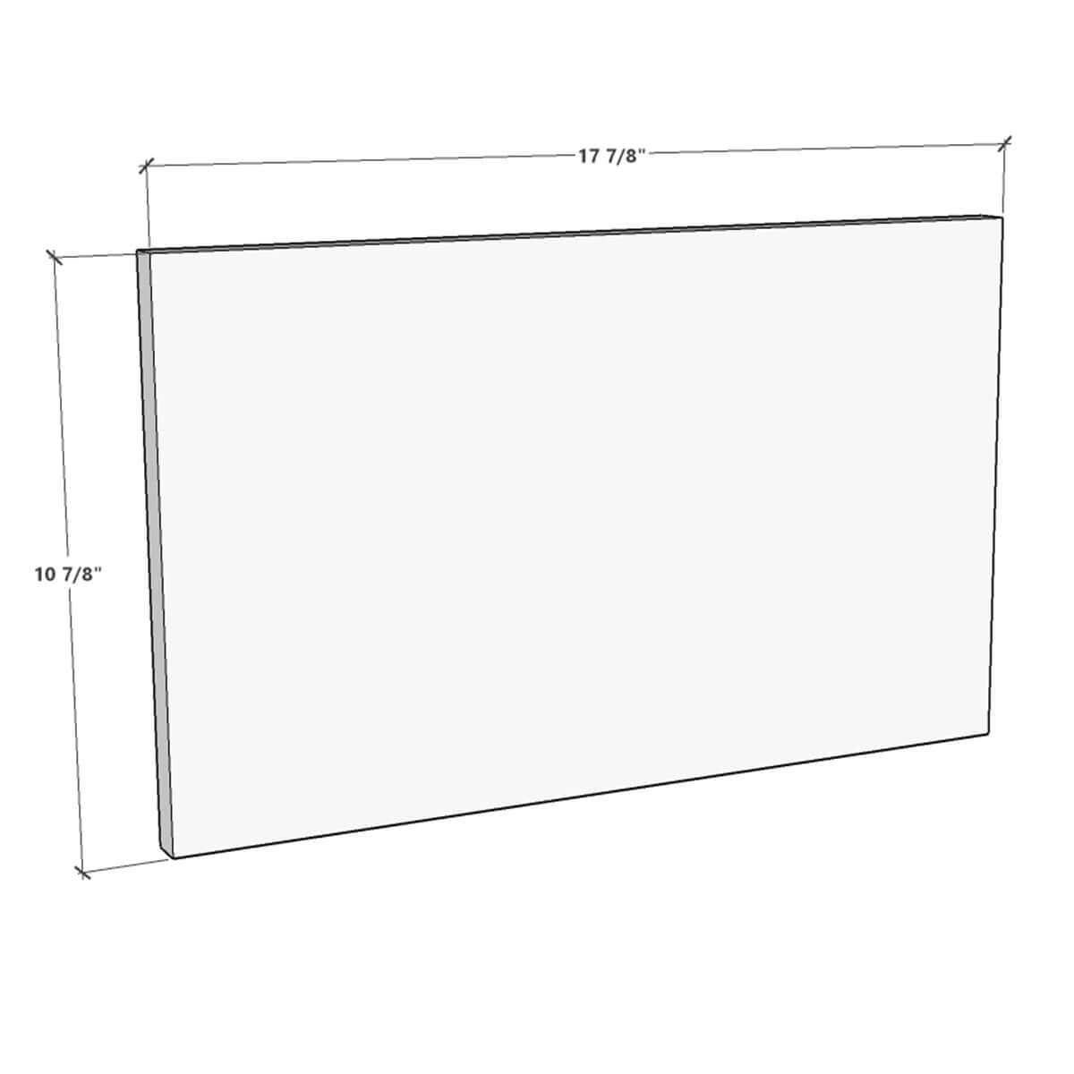 IKEA Replacement Doors 18" Wide Drawer Fronts