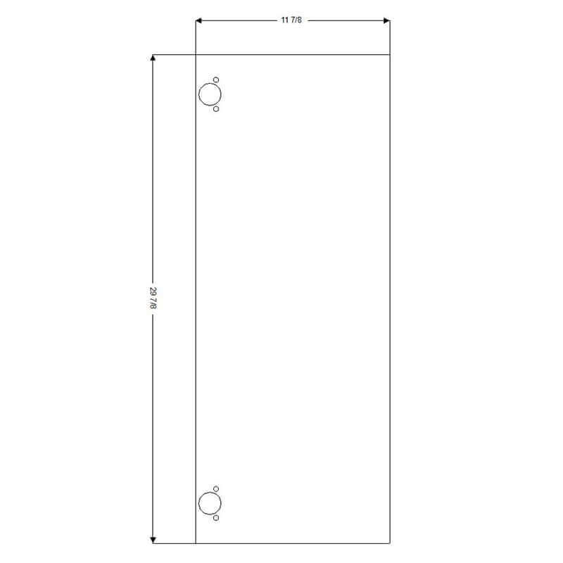 Replacement 12"W x 30"H Door <br>for IKEA™ Sektion Cabinet