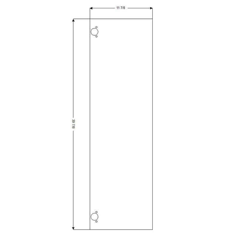 Replacement 12"W x 40"H Door <br>for IKEA™ Sektion Cabinet