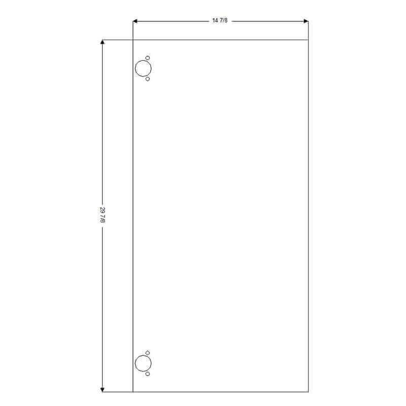 Replacement 15"W x 30"H Door <br>for IKEA™ Sektion Cabinet