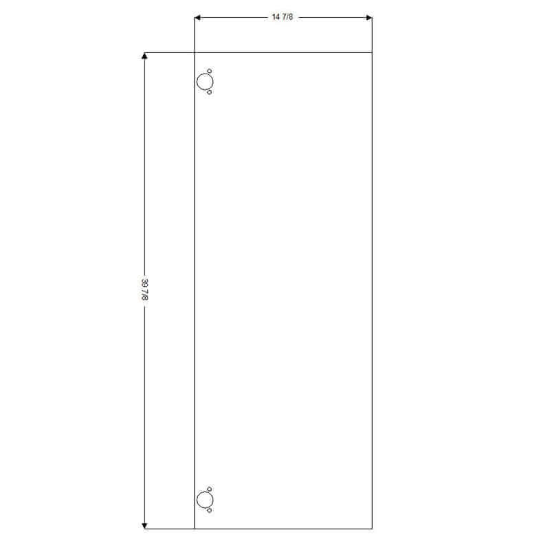 Replacement 15"W x 40"H Door <br>for IKEA™ Sektion Cabinet