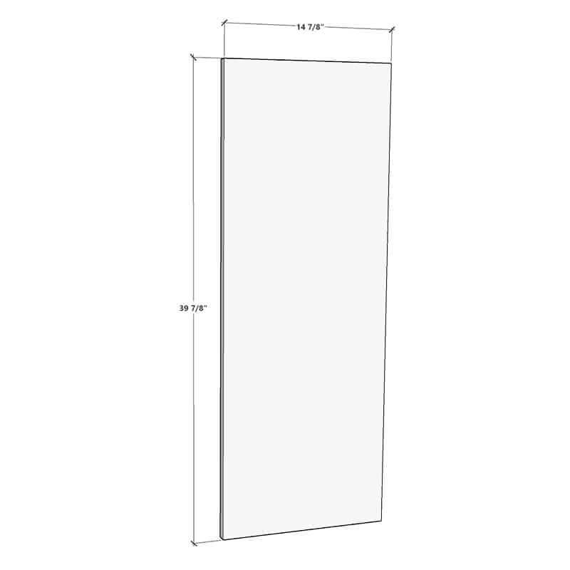 Replacement 15"W x 40"H Door <br>for IKEA™ Sektion Cabinet
