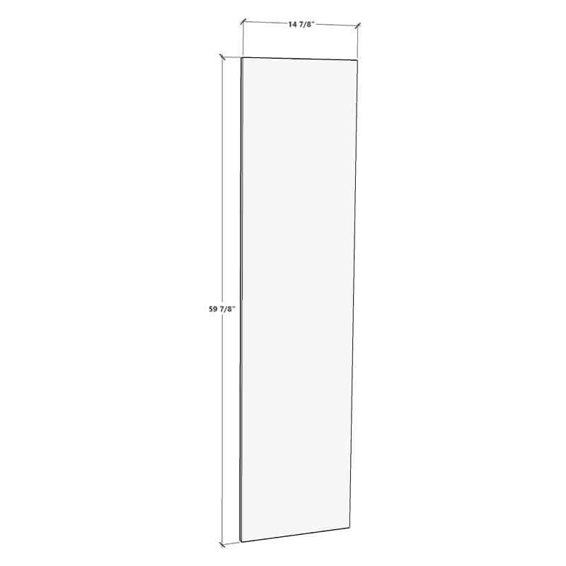 Replacement 15"W x 60"H Door <br>for IKEA™ Sektion Cabinet