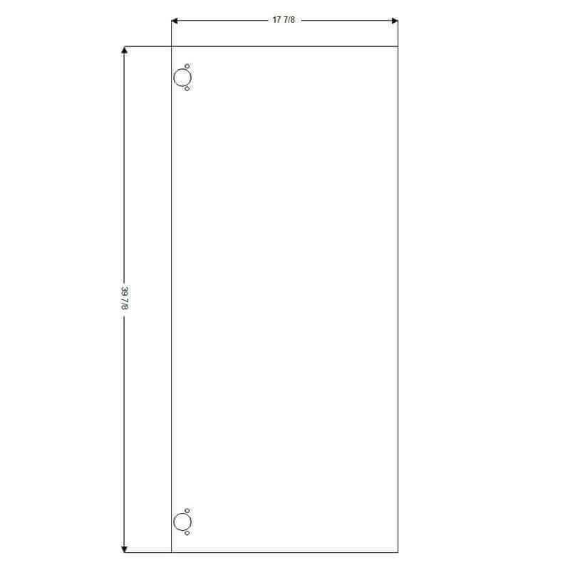 Replacement 18"W x 40"H Door<br> for IKEA™ Sektion Cabinet