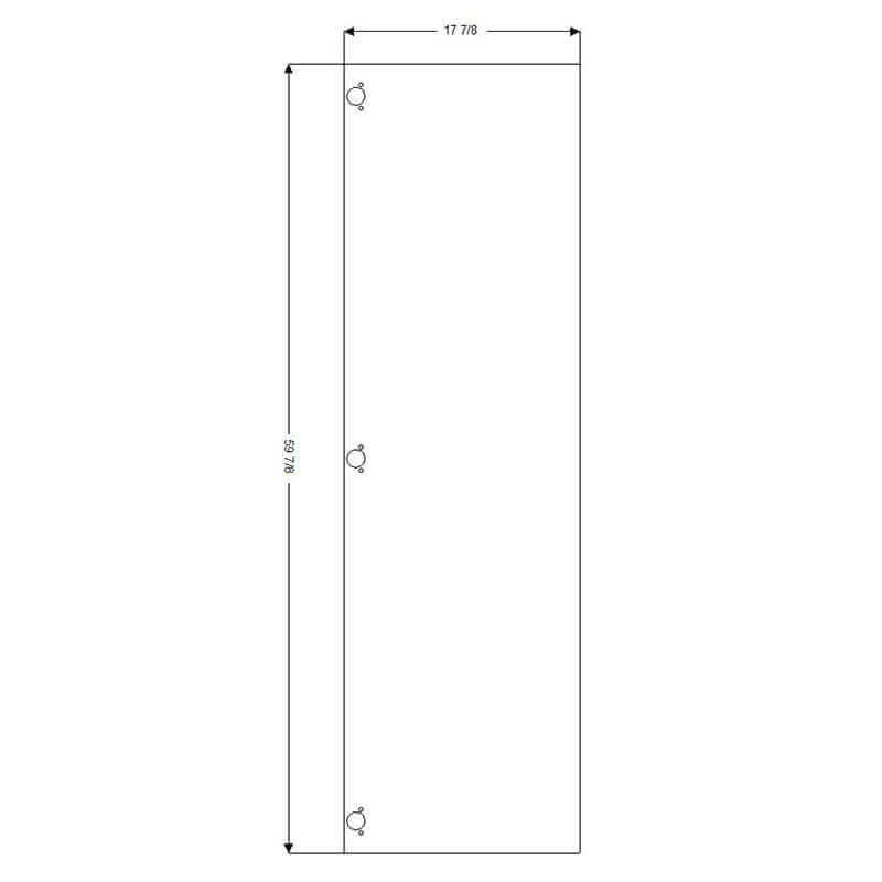 Replacement 18"W x 60"H Door<br> for IKEA™ Sektion Cabinet