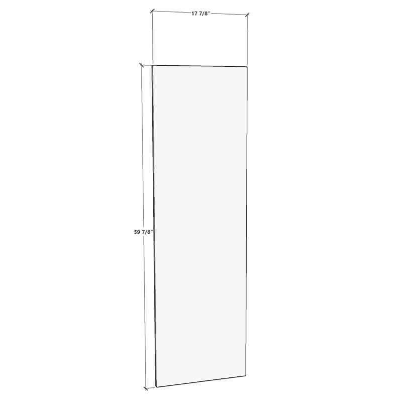 Replacement 18"W x 60"H Door<br> for IKEA™ Sektion Cabinet