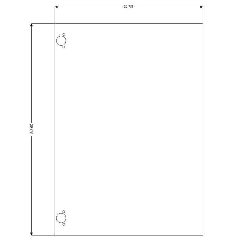 Replacement 21"W x 30"H Door <br>for IKEA™ Sektion Cabinet