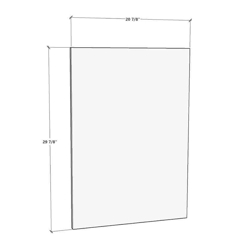 Replacement 21"W x 30"H Door <br>for IKEA™ Sektion Cabinet