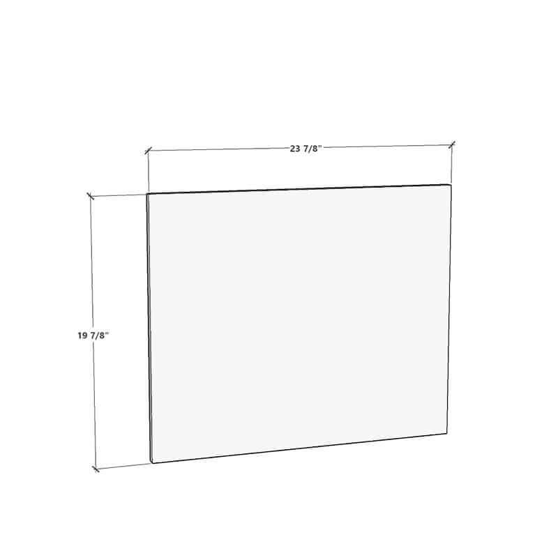 Replacement 24"W x 20"H Door <br>for IKEA™ Sektion Cabinet