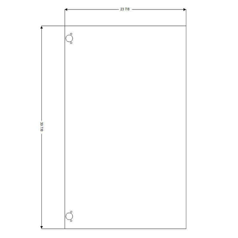 Replacement 24"W x 40"H Door <br>for IKEA™ Sektion Cabinet