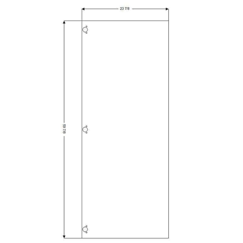 Replacement 24"W x 60"H Door <br>for IKEA™ Sektion Cabinet