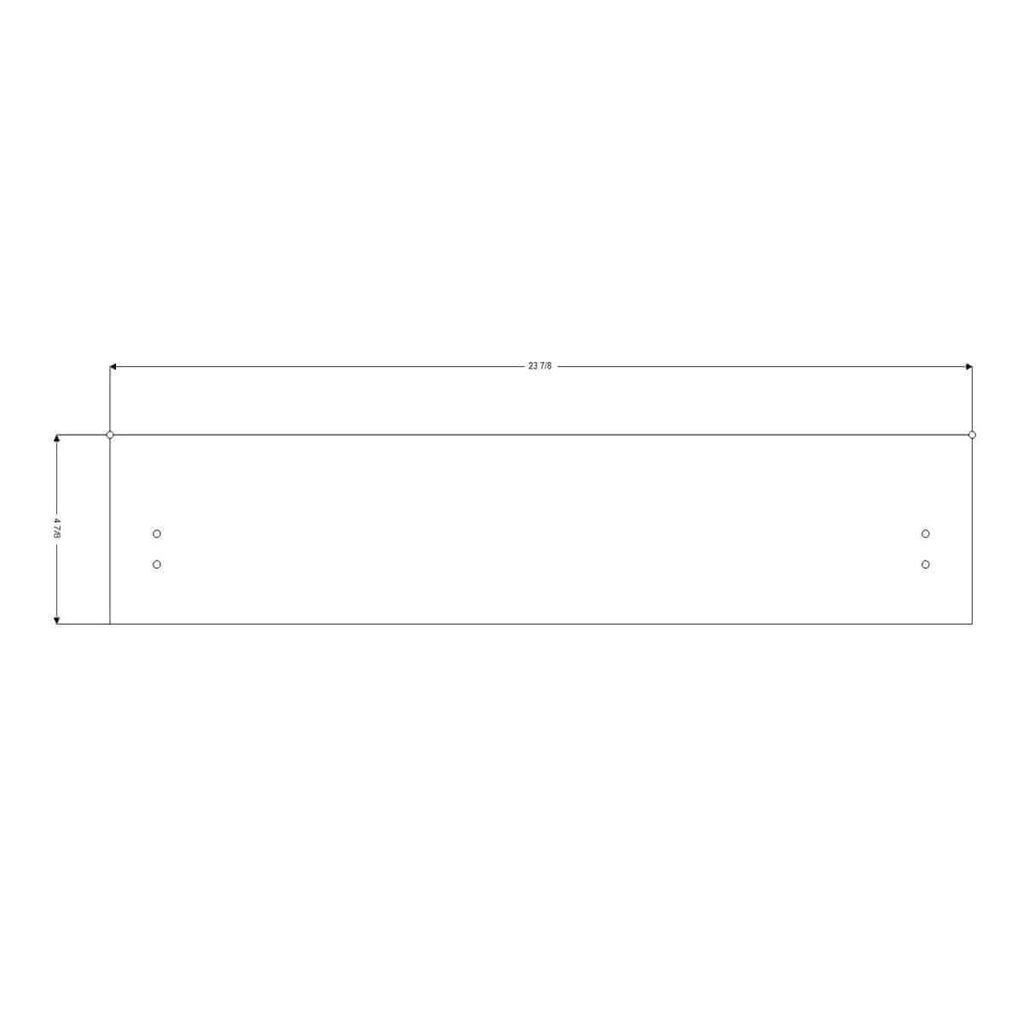 Replacement 24"W x 5"H Drawer Front <br>for IKEA™ Sektion Cabinet