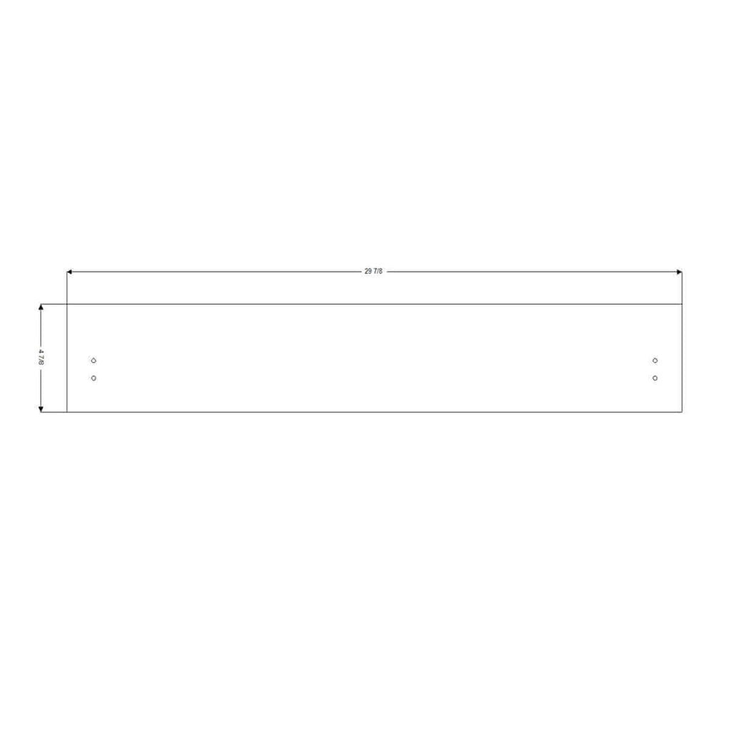 Replacement 30"W x 5"H Drawer Front <br>for IKEA™ Sektion Cabinet