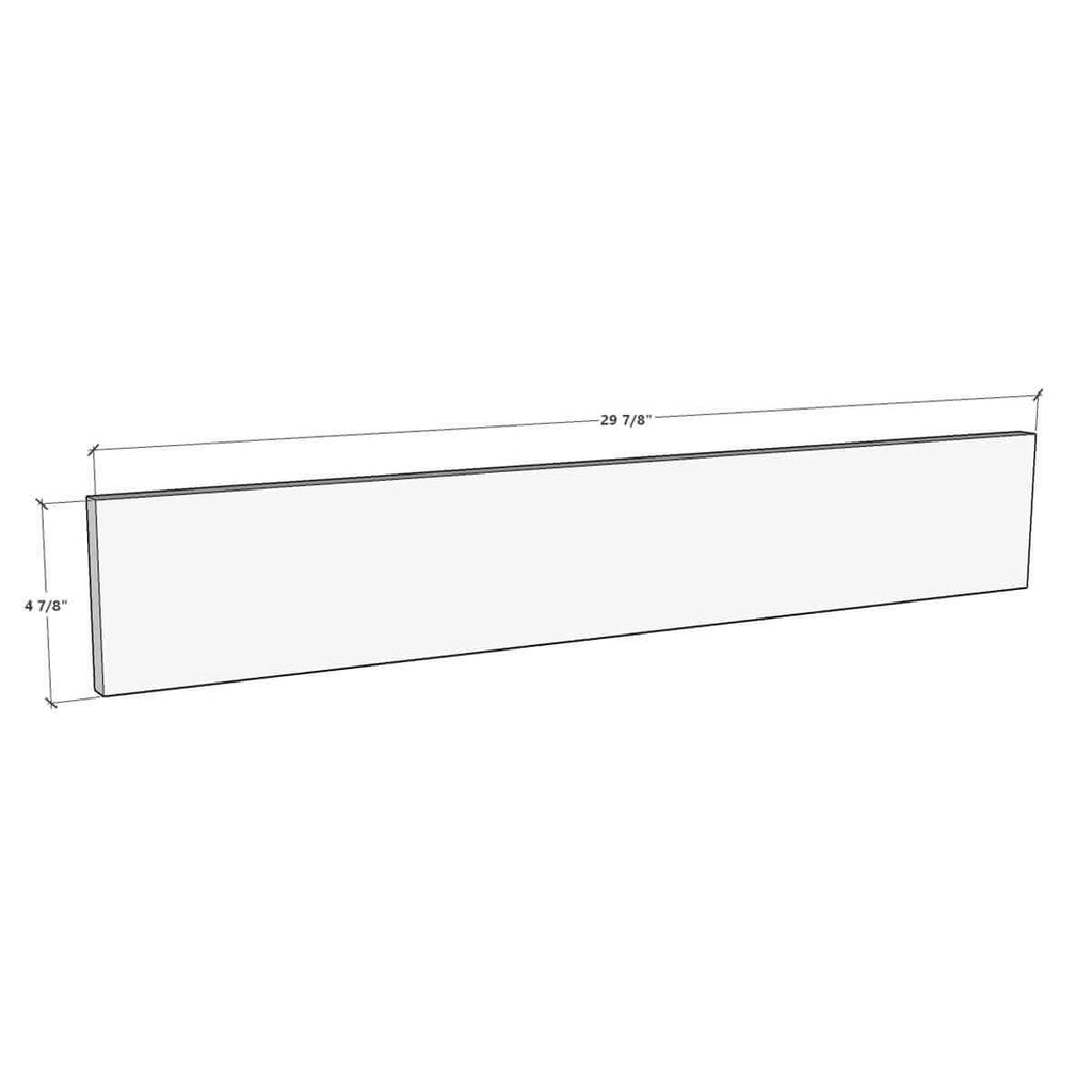 Replacement 30"W x 5"H Drawer Front <br>for IKEA™ Sektion Cabinet