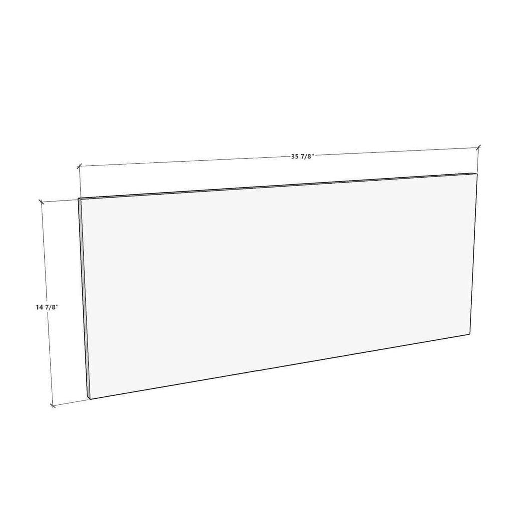 Replacement 36"W x 15"H Drawer Front <br>for IKEA™ Sektion Cabinet