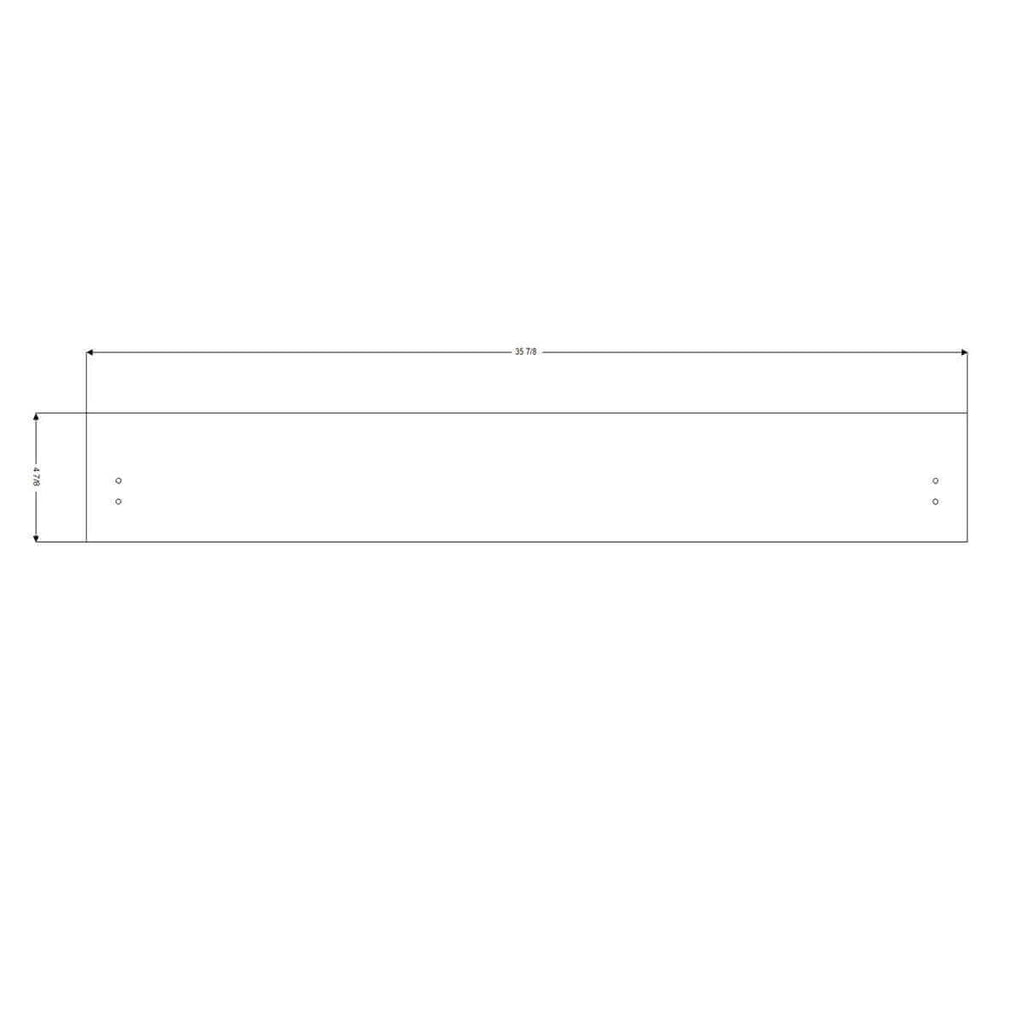 Replacement 36"W x 5"H Drawer Front <br>for IKEA™ Sektion Cabinet