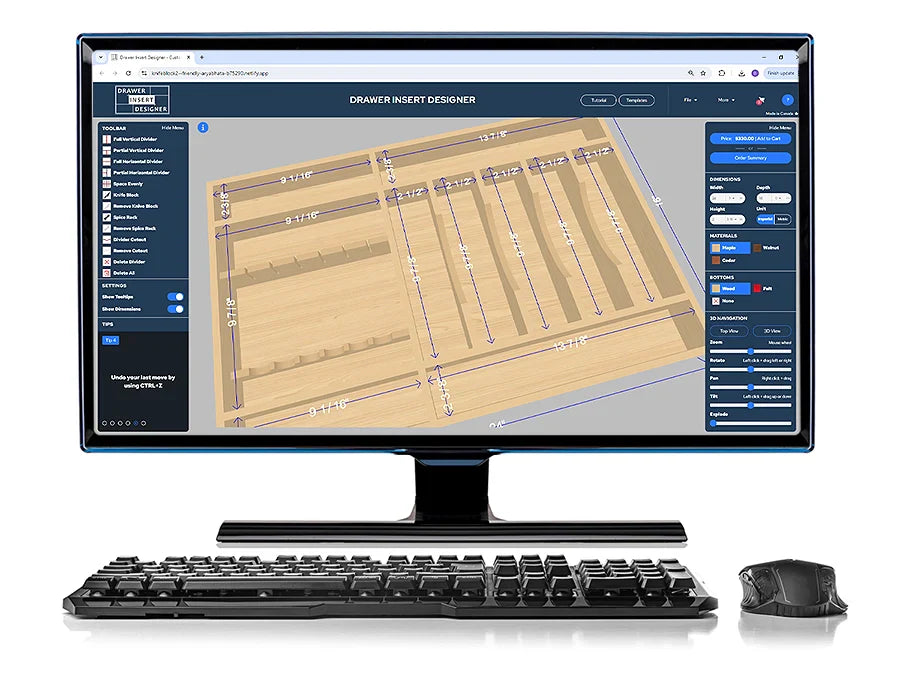 DID 2.0: Custom Drawer Insert Design Software · News