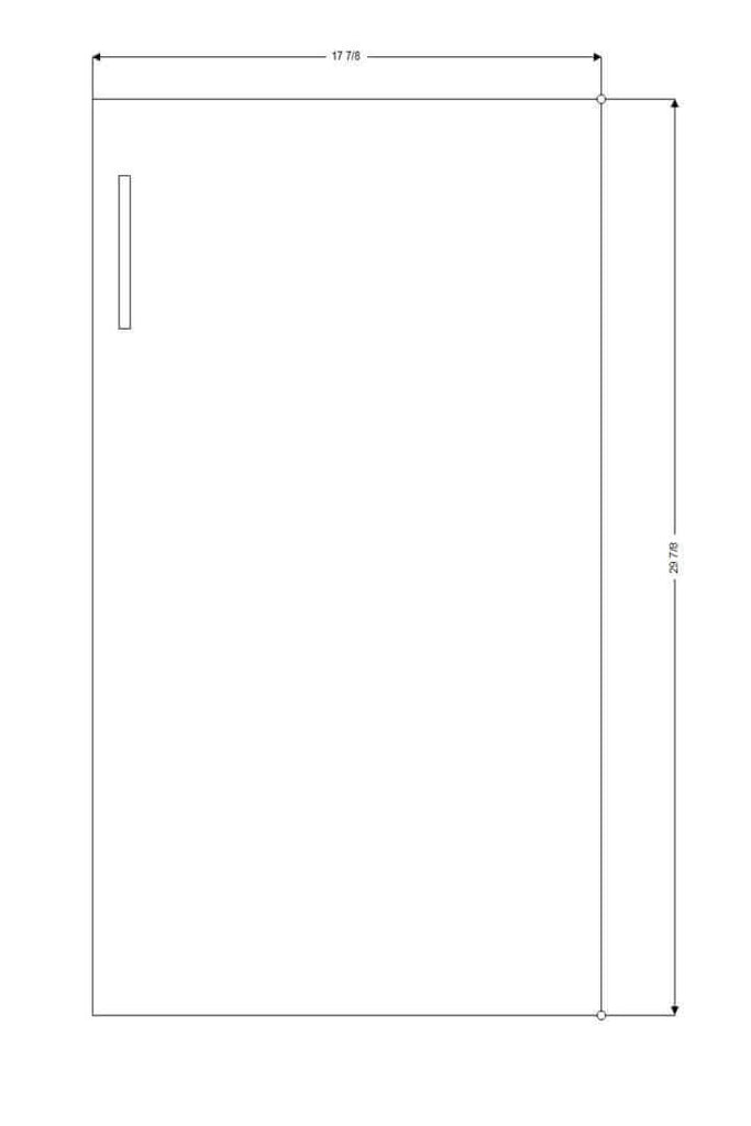 Retrofit Doors for IKEA - 18" x 30" Wall Door - SIngle