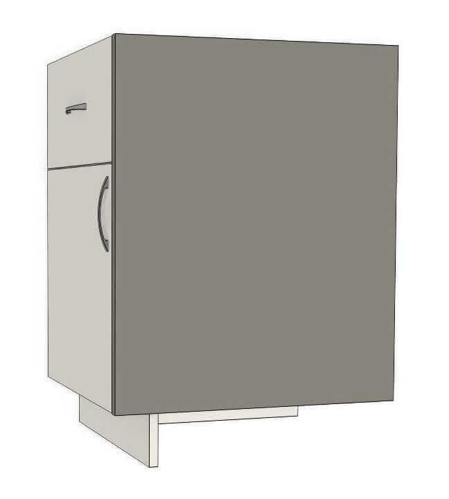 Retrofit Doors for IKEA - 25" x 30" End Panel - Cabinet Height