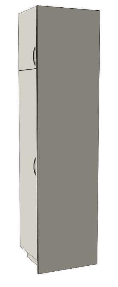 Retrofit Doors for IKEA - 25" x 84 1/2" End Panel - Cabinet + Toe Kick Height