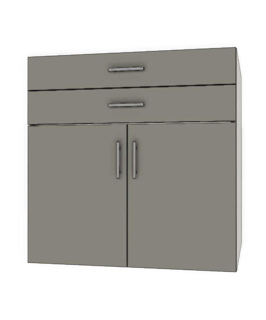 Retrofit Doors for IKEA - 30" x 30" Base Cabinets - 2 Drawers, 2 Doors